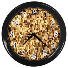 Hd-wallpaper 2 Wall Clock (black) by nate14shop