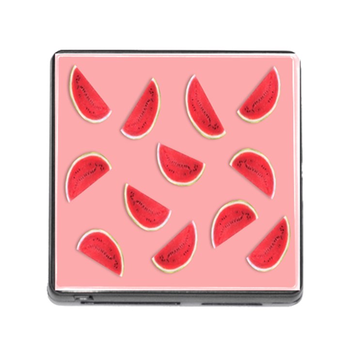 Water Melon Red Memory Card Reader (Square 5 Slot)