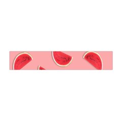 Water Melon Red Flano Scarf (mini) by nate14shop