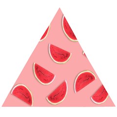 Water Melon Red Wooden Puzzle Triangle by nate14shop