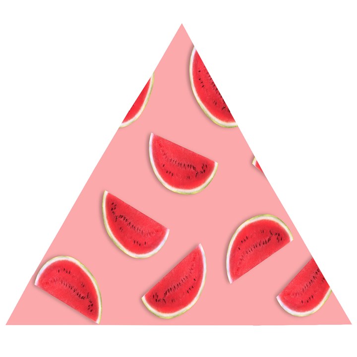 Water Melon Red Wooden Puzzle Triangle