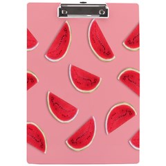 Water Melon Red A4 Clipboard by nate14shop