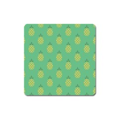 Pineapple Square Magnet by nate14shop