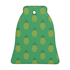 Pineapple Bell Ornament (two Sides) by nate14shop