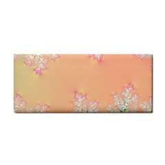 Peach Spring Frost On Flowers Fractal Hand Towel by Artist4God