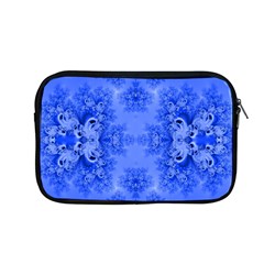 Blue Sky Over The Bluebells Frost Fractal Apple Macbook Pro 13  Zipper Case by Artist4God