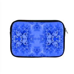 Blue Sky Over The Bluebells Frost Fractal Apple Macbook Pro 15  Zipper Case by Artist4God