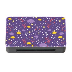 Pattern-cute-clouds-stars Memory Card Reader With Cf