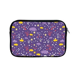 Pattern-cute-clouds-stars Apple Macbook Pro 13  Zipper Case by Jancukart