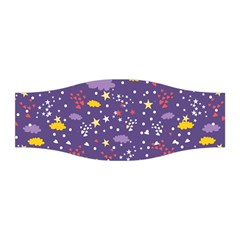 Pattern-cute-clouds-stars Stretchable Headband