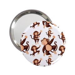 Monkey-seamless-pattern 2 25  Handbag Mirrors