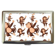 Monkey-seamless-pattern Cigarette Money Case by Jancukart