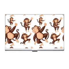 Monkey-seamless-pattern Business Card Holder