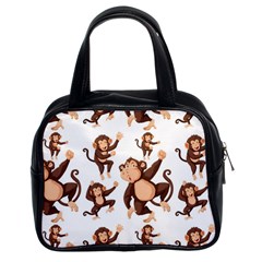 Monkey-seamless-pattern Classic Handbag (two Sides)