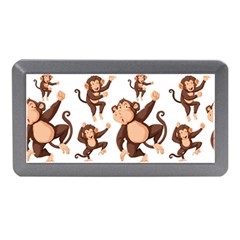 Monkey-seamless-pattern Memory Card Reader (mini)