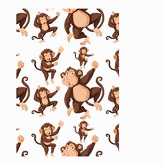 Monkey-seamless-pattern Small Garden Flag (two Sides)