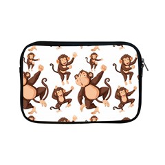 Monkey-seamless-pattern Apple Ipad Mini Zipper Cases by Jancukart