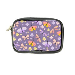 Vector-seamless-pattern-with-butterflies-beetles Coin Purse