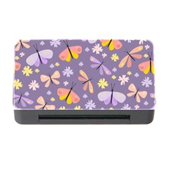 Vector-seamless-pattern-with-butterflies-beetles Memory Card Reader With Cf