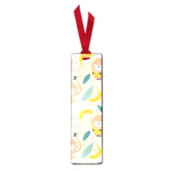 Cute-monkey-banana-seamless-pattern-background Small Book Marks