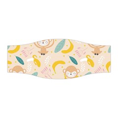 Cute-monkey-banana-seamless-pattern-background Stretchable Headband