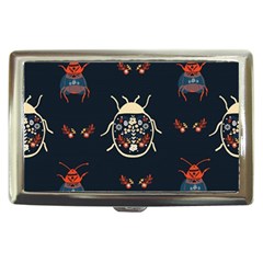 Floral-bugs-seamless-pattern Cigarette Money Case