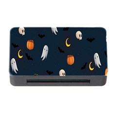 Halloween Ghost Pumpkin Bat Skull Memory Card Reader With Cf by artworkshop