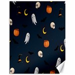 Halloween Ghost Pumpkin Bat Skull Canvas 12  x 16  11.86 x15.41  Canvas - 1