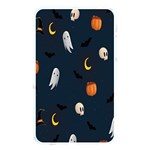 Halloween Ghost Pumpkin Bat Skull Memory Card Reader (Rectangular) Front