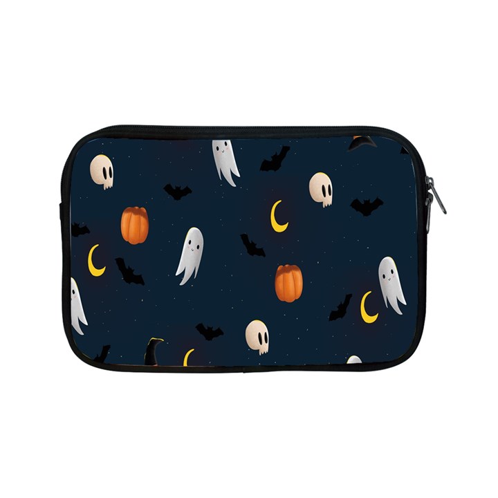 Halloween Ghost Pumpkin Bat Skull Apple iPad Mini Zipper Cases