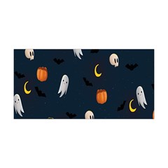 Halloween Ghost Pumpkin Bat Skull Yoga Headband by artworkshop