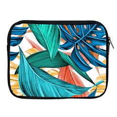 Leaves Tropical Exotic Apple Ipad 2/3/4 Zipper Cases by artworkshop