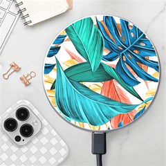 Leaves Tropical Exotic Wireless Charger by artworkshop