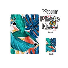 Leaves Tropical Exotic Playing Cards 54 Designs (mini) by artworkshop