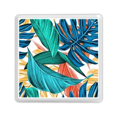 Leaves Tropical Exotic Memory Card Reader (square) by artworkshop