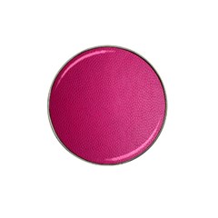 Pink Leather Leather Texture Skin Texture Hat Clip Ball Marker by artworkshop