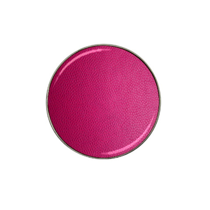 Pink Leather Leather Texture Skin Texture Hat Clip Ball Marker (10 pack)