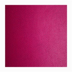 Pink Leather Leather Texture Skin Texture Medium Glasses Cloth (2 Sides) by artworkshop