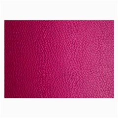 Pink Leather Leather Texture Skin Texture Large Glasses Cloth by artworkshop