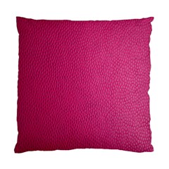 Pink Leather Leather Texture Skin Texture Standard Cushion Case (one Side) by artworkshop