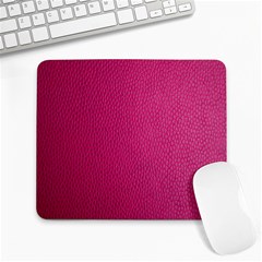 Pink Leather Leather Texture Skin Texture Large Mousepads by artworkshop