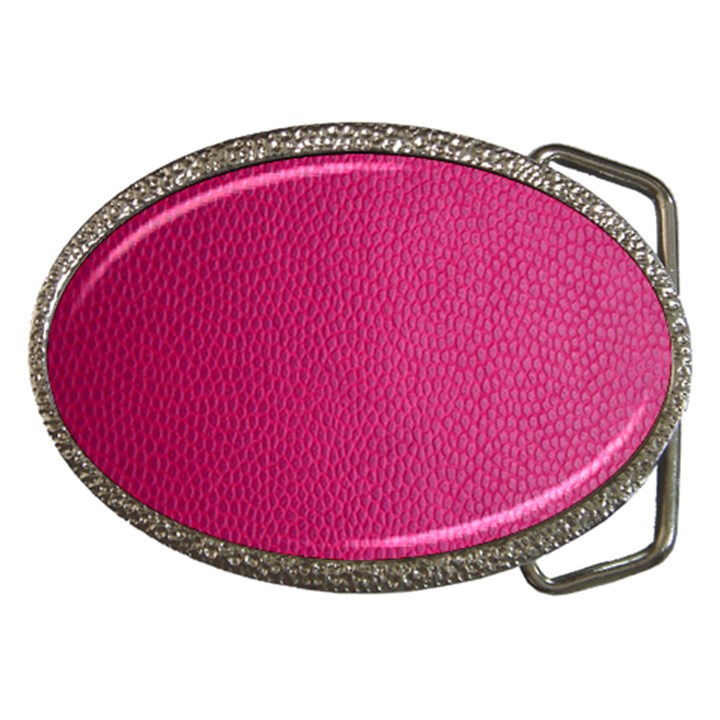 Pink Leather Leather Texture Skin Texture Belt Buckles