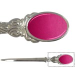 Pink Leather Leather Texture Skin Texture Letter Opener Front