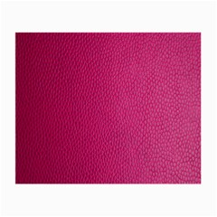 Pink Leather Leather Texture Skin Texture Small Glasses Cloth by artworkshop