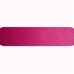 Pink Leather Leather Texture Skin Texture Large Bar Mats 32 x8.5  Bar Mat