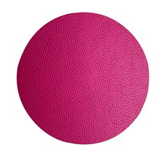 Pink Leather Leather Texture Skin Texture Mini Round Pill Box by artworkshop