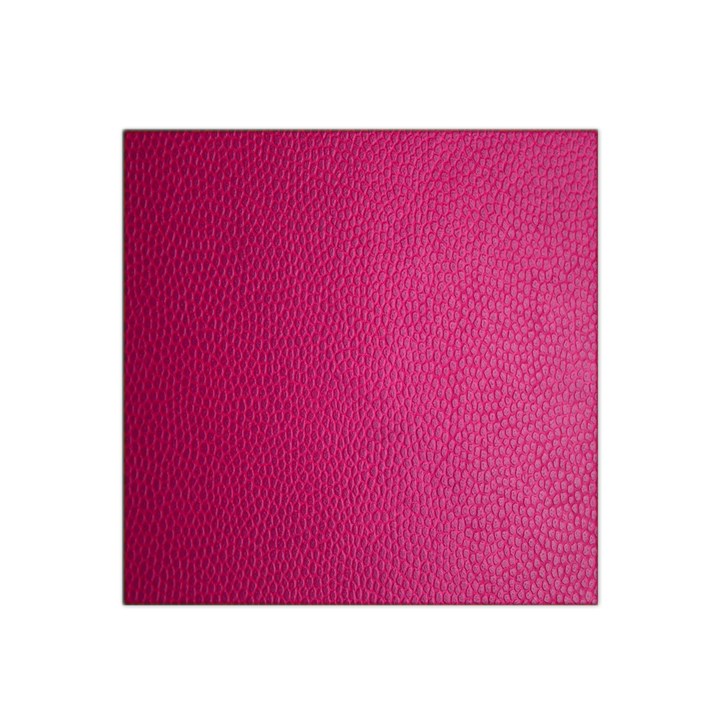 Pink Leather Leather Texture Skin Texture Satin Bandana Scarf 22  x 22 