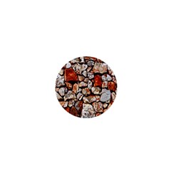 Stone Wall Wall Texture Drywall Stones Rocks 1  Mini Magnets by artworkshop