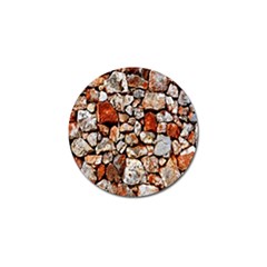 Stone Wall Wall Texture Drywall Stones Rocks Golf Ball Marker by artworkshop