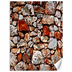 Stone Wall Wall Texture Drywall Stones Rocks Canvas 36  X 48  by artworkshop